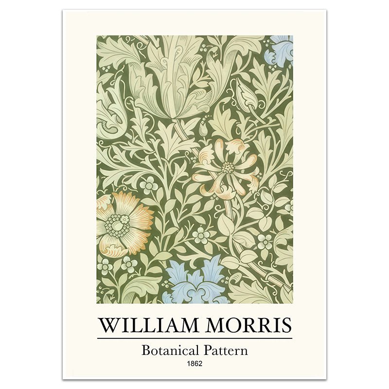 BOTANICAL PATTERN 1862 - Sincerely Frank Art