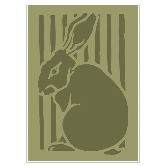 THE WOODLAND RABBIT - Sincerely Frank Art