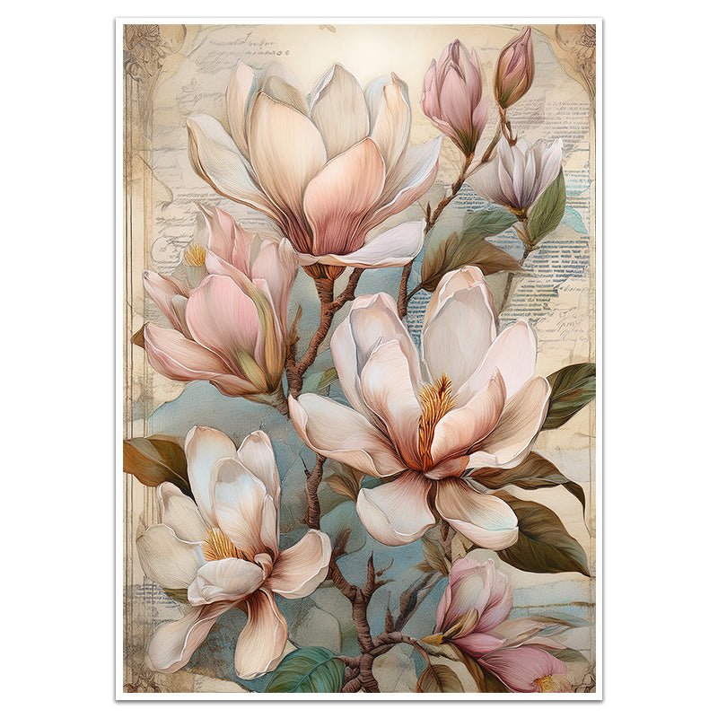 VINTAGE MAGNOLIA - Sincerely Frank Art
