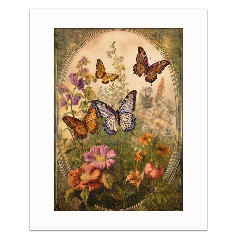 FLEUR ET PAPILLON NO.2
