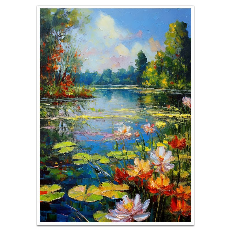 WATER GARDEN - Sincerely Frank Art