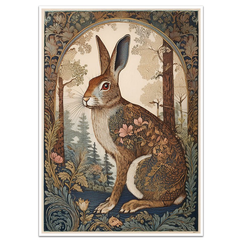 WOODLAND HARE - Sincerely Frank Art