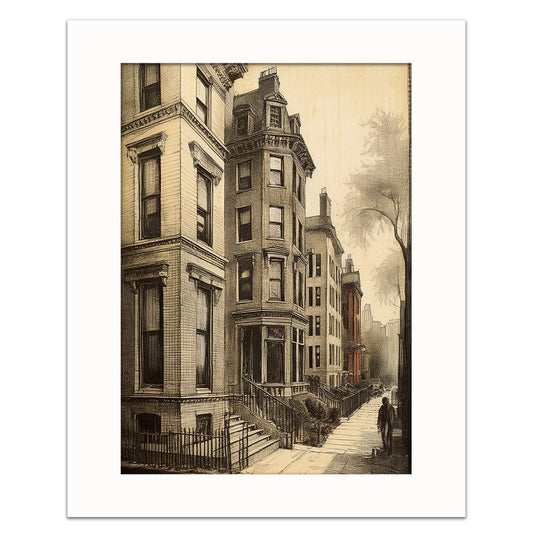 VINTAGE CITYSCAPE