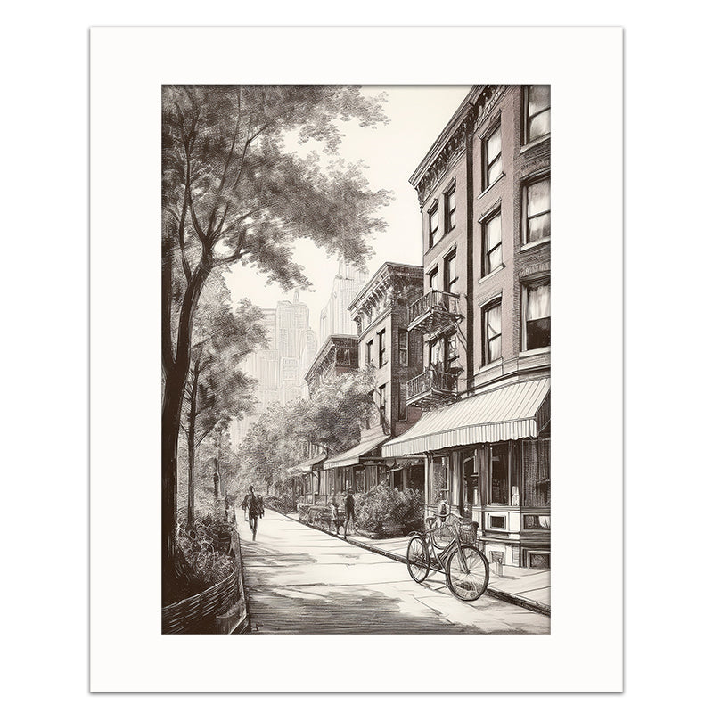 AN AFTERNOON IN THE VILLAGE