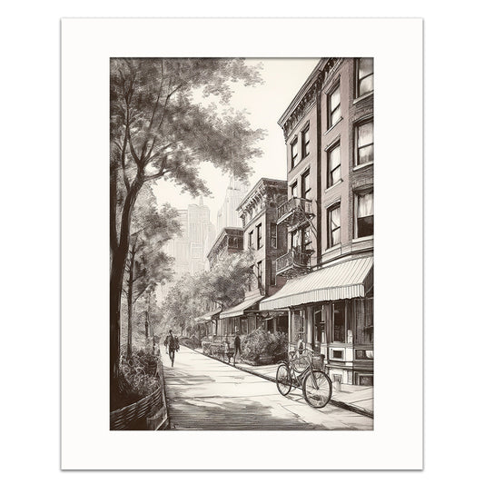 AN AFTERNOON IN THE VILLAGE