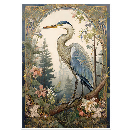 WOODLAND HERON
