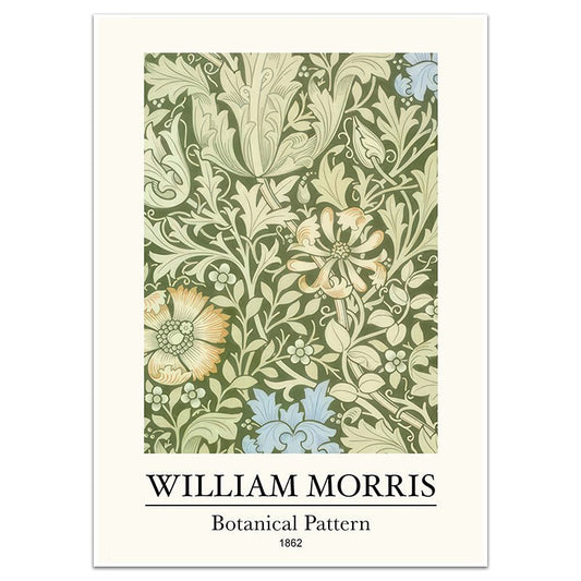 BOTANICAL PATTERN 1862 - Sincerely Frank Art