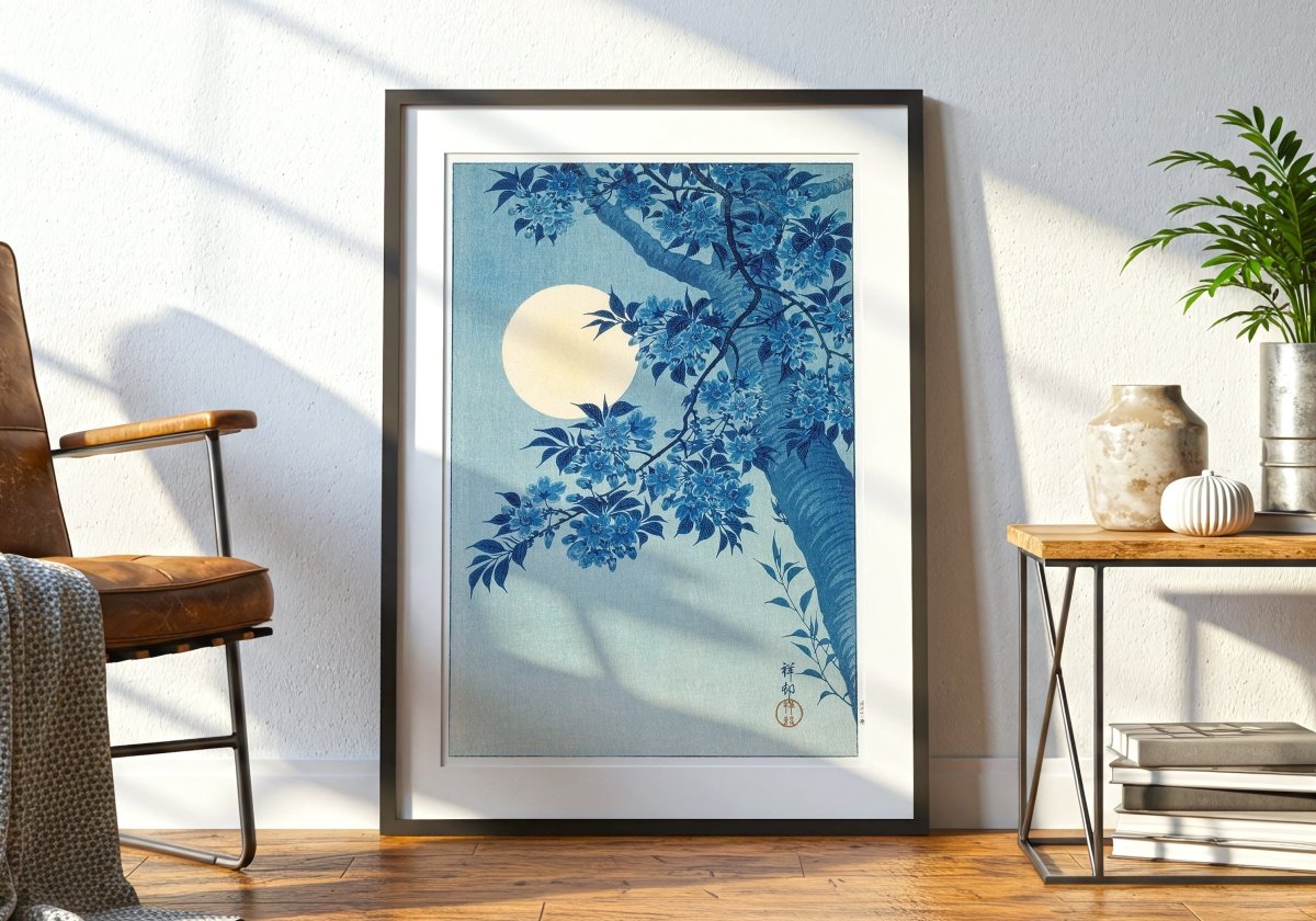 CHERRY BLOSSOMS AT NIGHT - Sincerely Frank Art