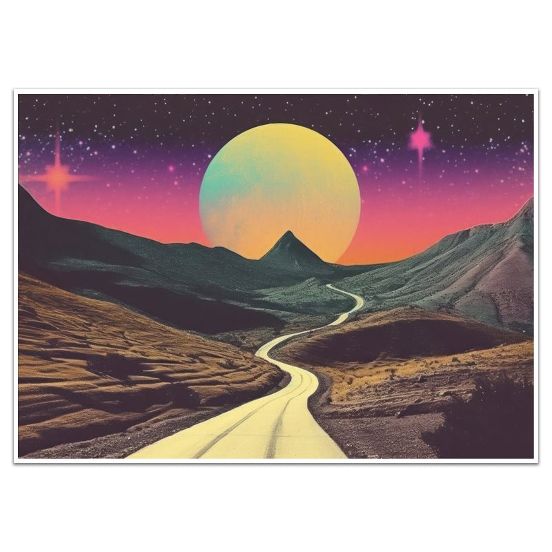 COSMIC HIGHWAY - Sincerely Frank Art