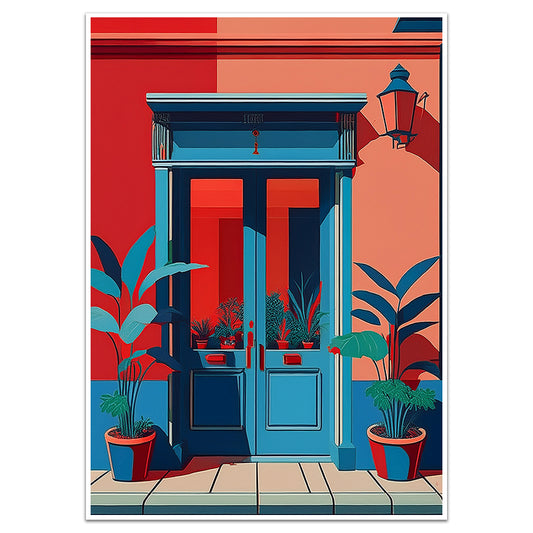 THE BLUE DOOR