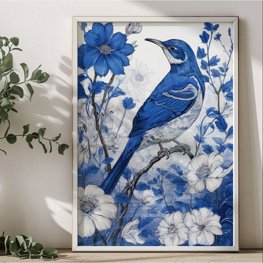 HARMONY IN BLUE - Sincerely Frank Art