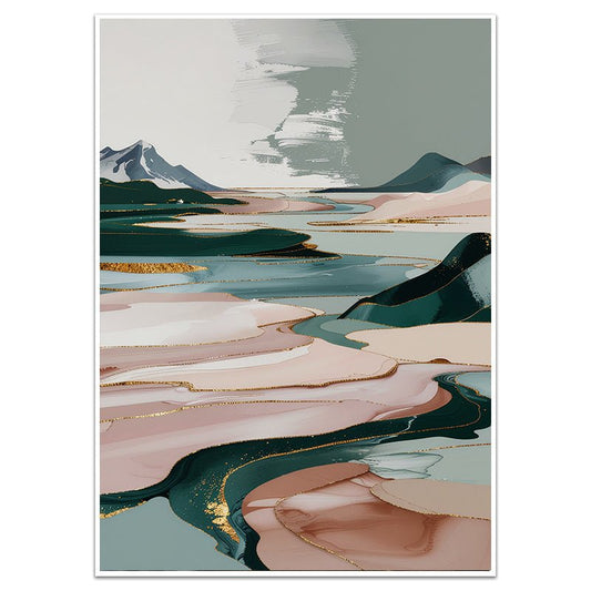 MODERN ABSTRACT LANDSCAPE 3 - Sincerely Frank Art