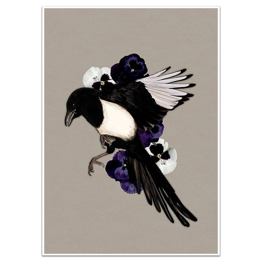 ONE FOR SORROW - Sincerely Frank Art