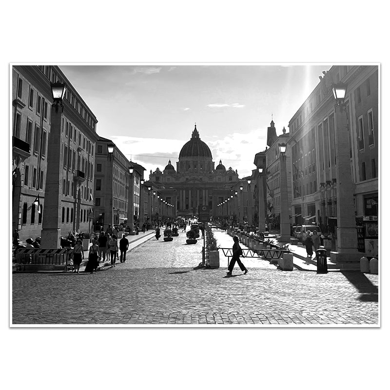 WALKING TO ST. PETER'S