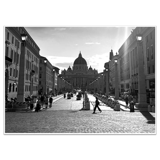 WALKING TO ST. PETER'S