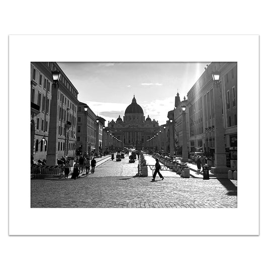 WALKING TO ST. PETER'S