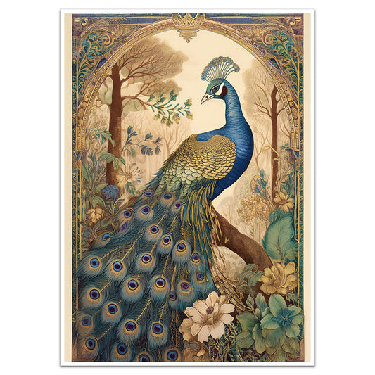 WOODLAND PEACOCK