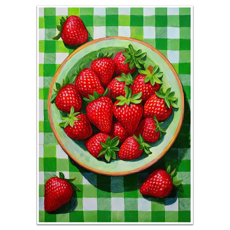 SUMMER STRAWBERRIES - Sincerely Frank Art