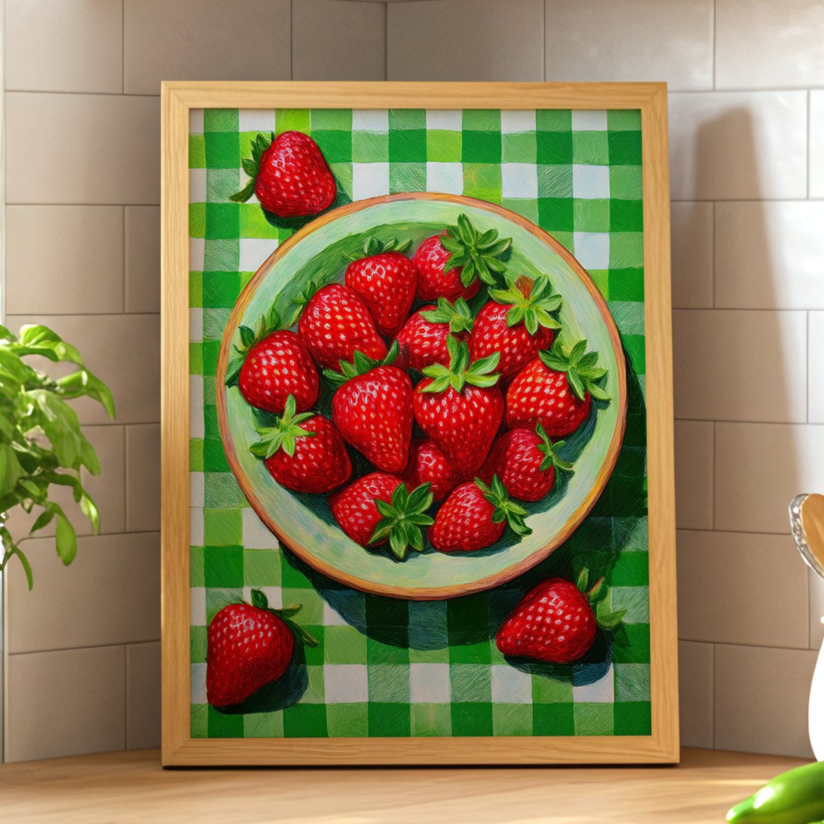 SUMMER STRAWBERRIES - Sincerely Frank Art