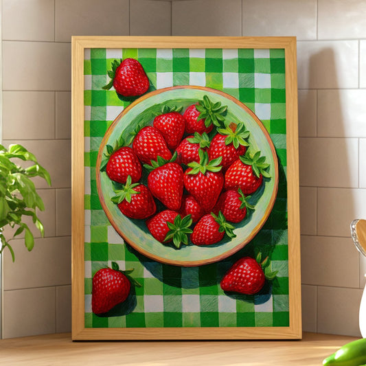 SUMMER STRAWBERRIES - Sincerely Frank Art