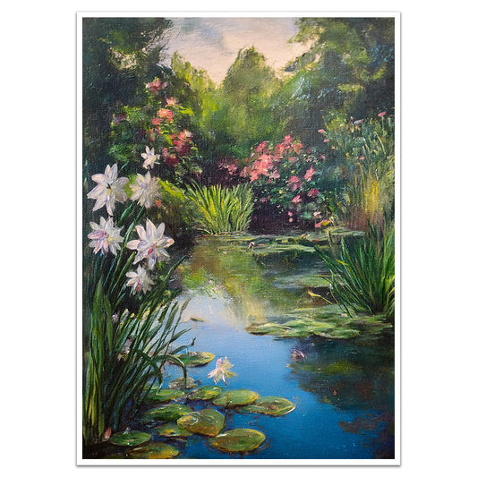 PETALS ON THE LAKE