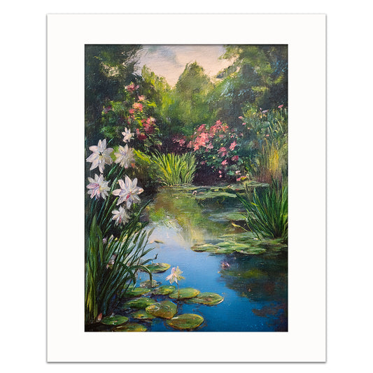 PETALS ON THE LAKE