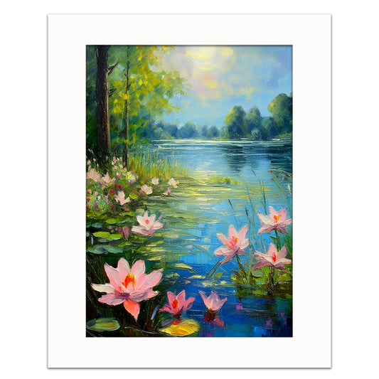 PONDSIDE BLOOMS