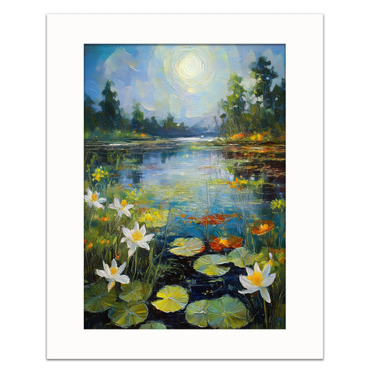 BLOSSOMS ON THE WATER