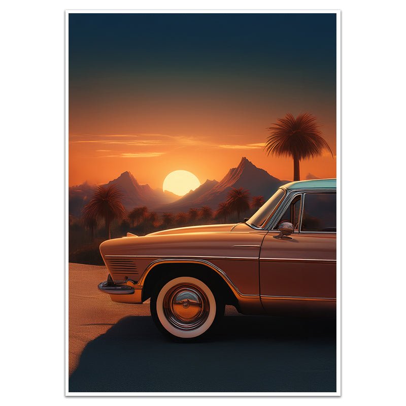 SUNSET DRIVE - Sincerely Frank Art