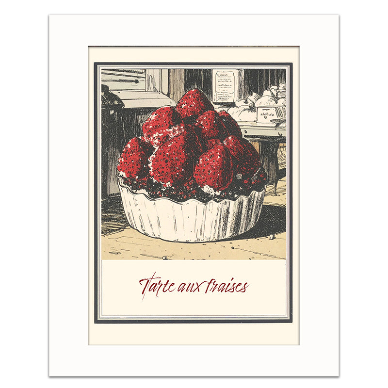 TARTE AU FRAISES