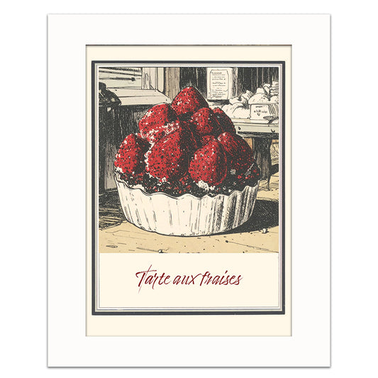 TARTE AU FRAISES
