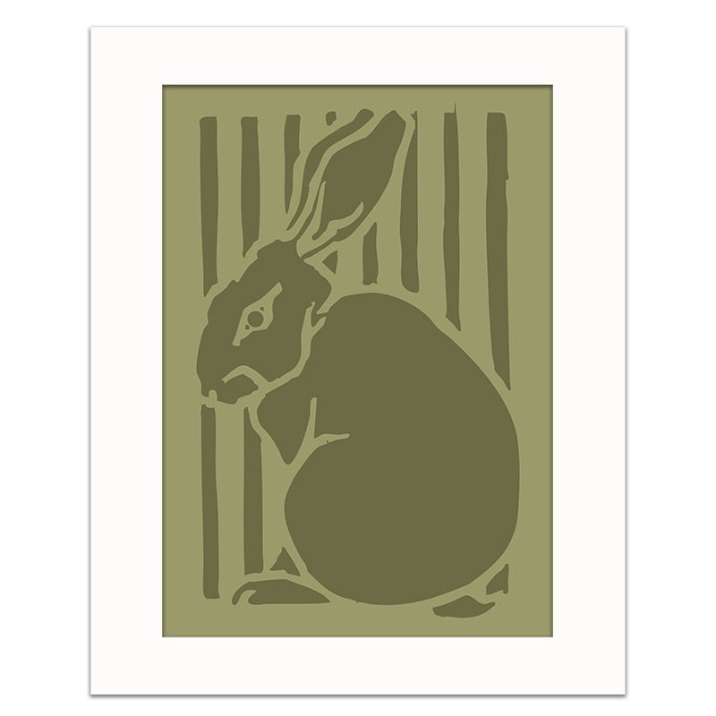 THE WOODLAND RABBIT - Sincerely Frank Art