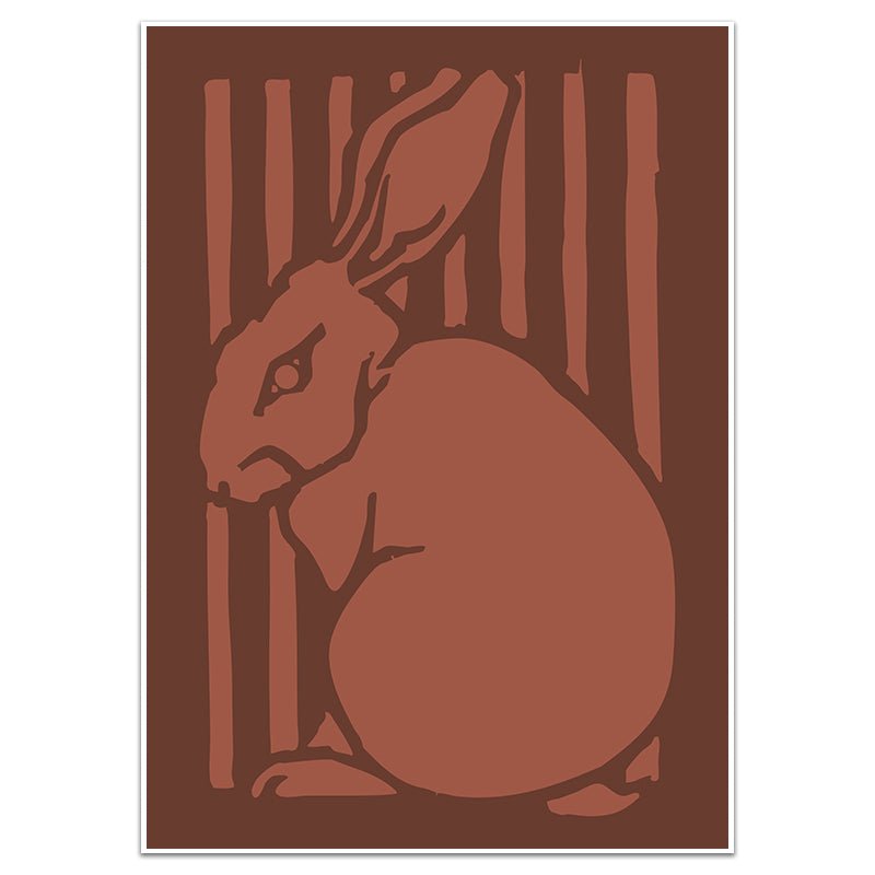 THE WOODLAND RABBIT - Sincerely Frank Art