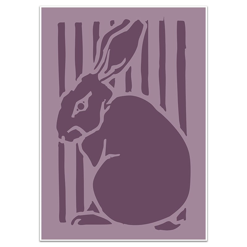 THE WOODLAND RABBIT - Sincerely Frank Art