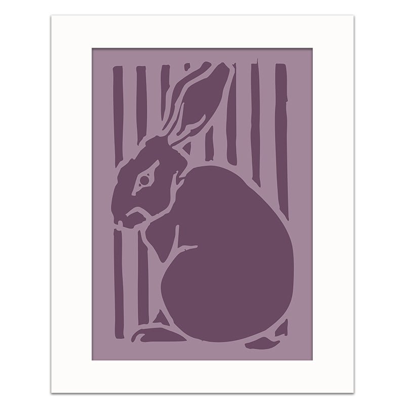 THE WOODLAND RABBIT - Sincerely Frank Art