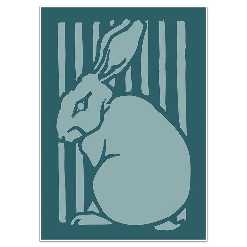 THE WOODLAND RABBIT - Sincerely Frank Art