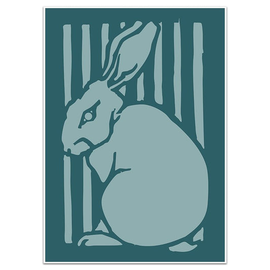 THE WOODLAND RABBIT - Sincerely Frank Art