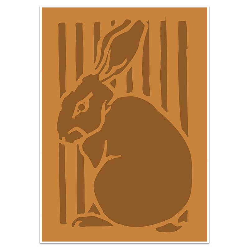 THE WOODLAND RABBIT - Sincerely Frank Art