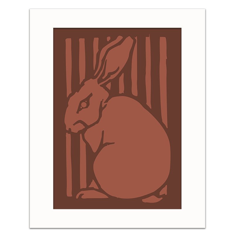 THE WOODLAND RABBIT - Sincerely Frank Art