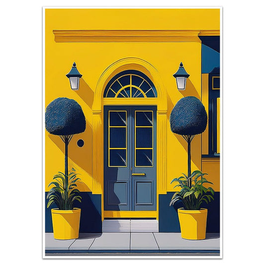 THE YELLOW HOUSE - Sincerely Frank Art