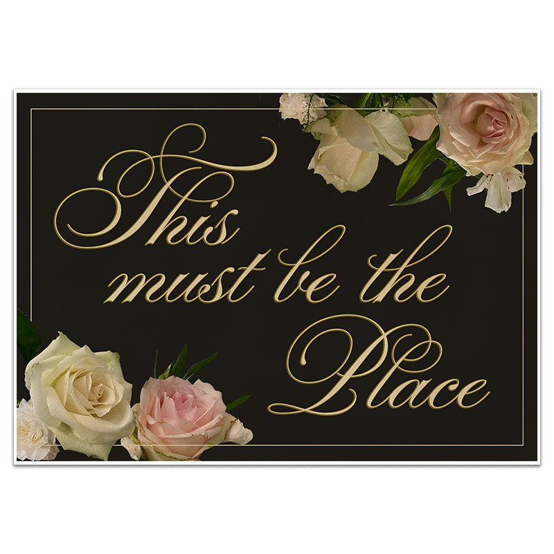 THIS MUST BE THE PLACE - Sincerely Frank Art