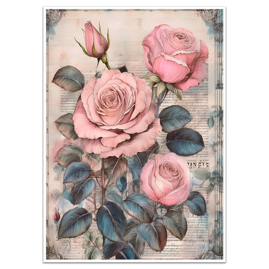 VINTAGE ROSES - Sincerely Frank Art
