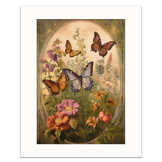 FLEUR ET PAPILLON NO.2