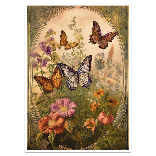 FLEUR ET PAPILLON NO.2