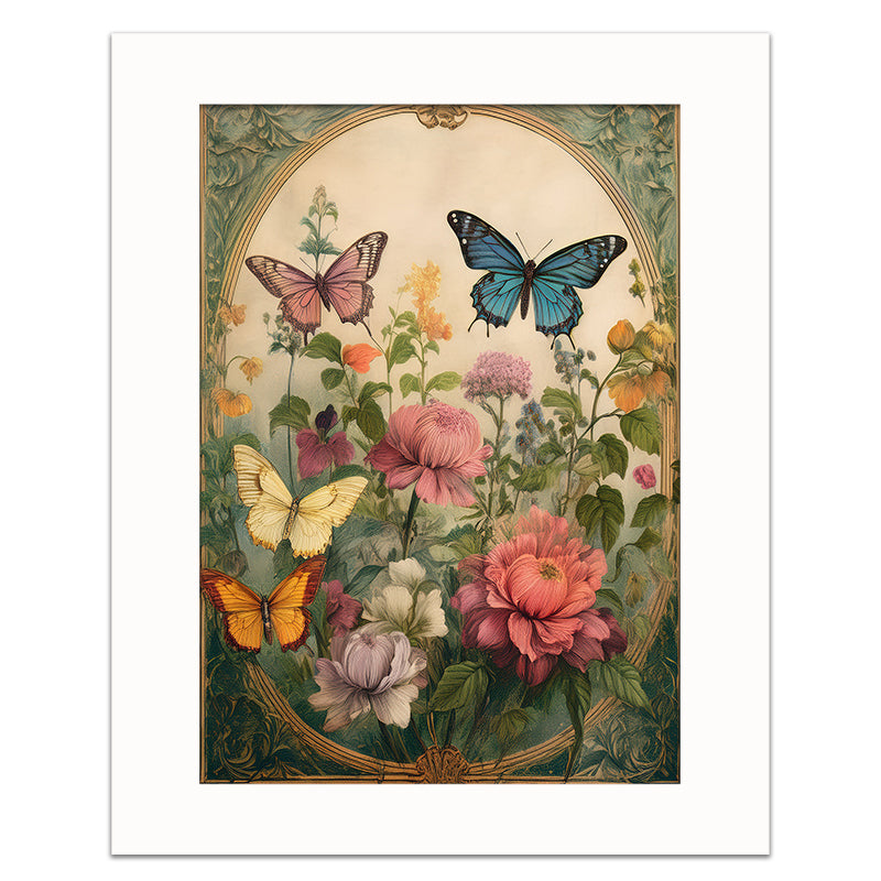 FLEUR ET PAPILLON NO.1