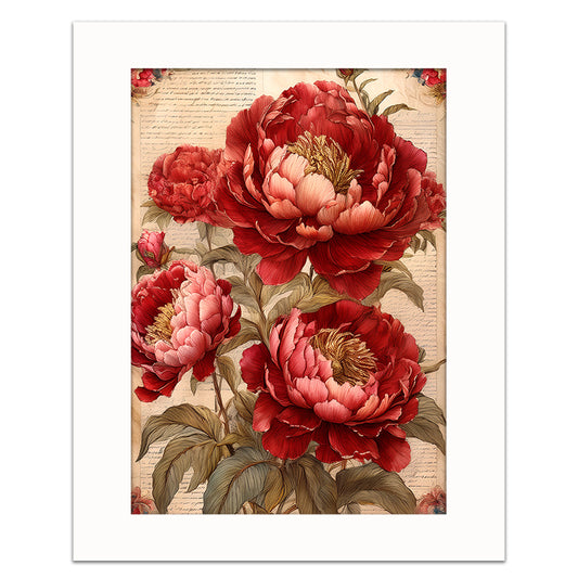 VINTAGE PEONIES