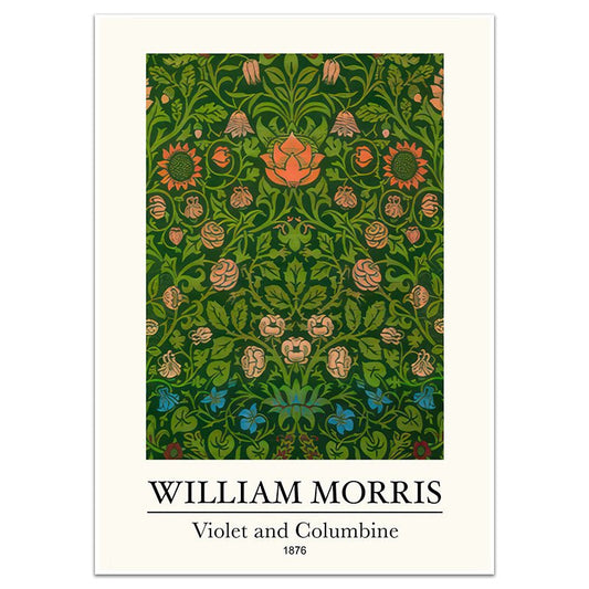 VIOLET & COLUMBINE 1876 - Sincerely Frank Art