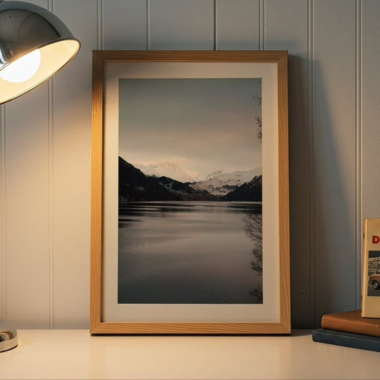 WINTER STILLNESS ON THE LAKE NO.1 - Sincerely Frank Art