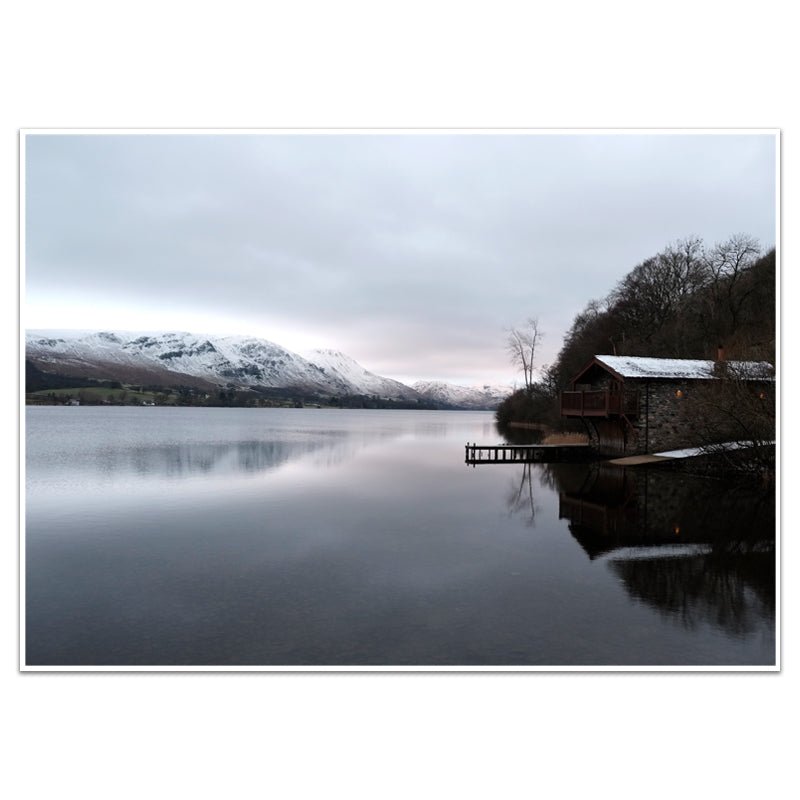 WINTER STILLNESS ON THE LAKE NO.2 - Sincerely Frank Art