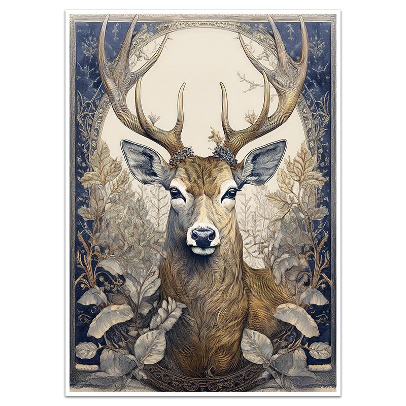 WOODLAND STAG - Sincerely Frank Art